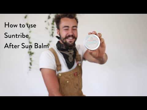 How to Use - Suntribe After Sun Balm