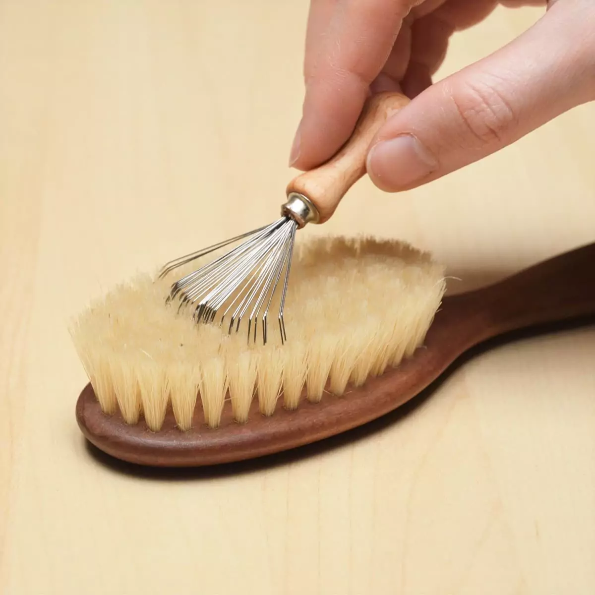 limpiar cepillo de pelo zero waste