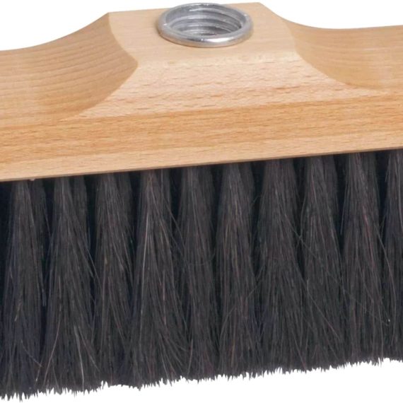 Escoba de Madera con Cerdas Naturales