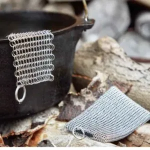 Estropajo de acero inoxidable