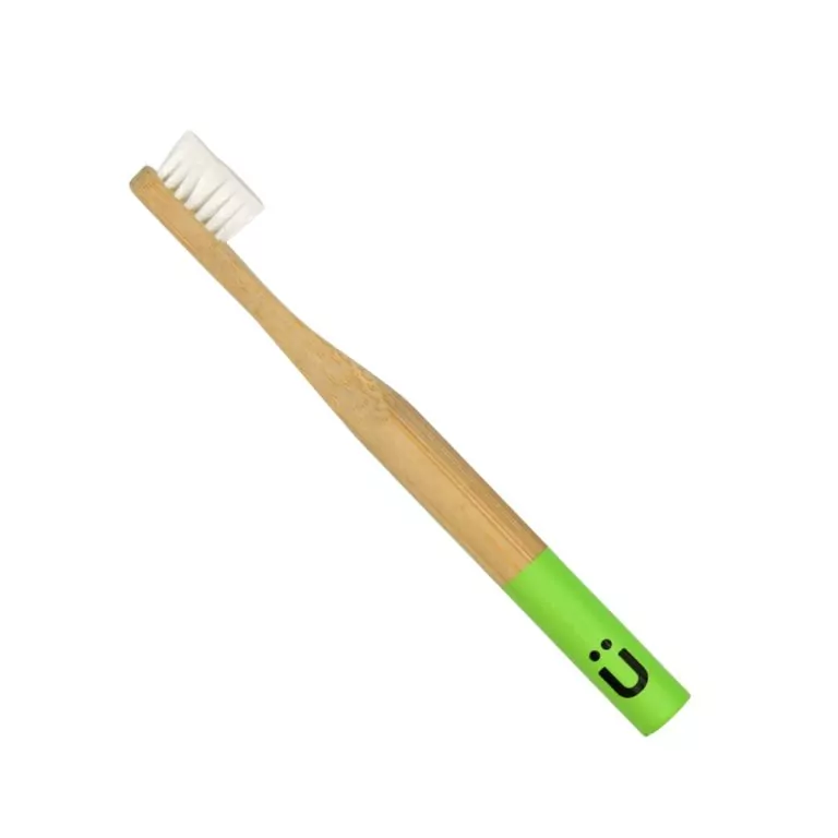 Cepillo de dientes verde lima infantil naturbrush Cero Residuo
