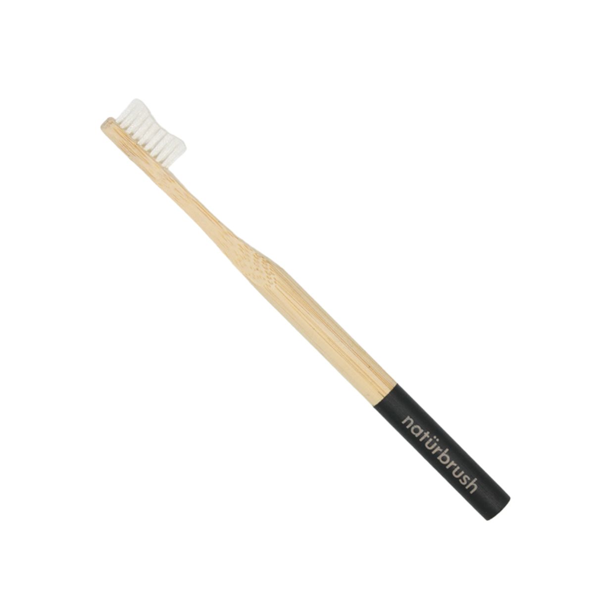 Cepilo de dientes de bambu adultos negro marca