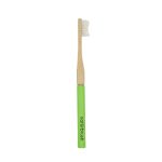 Cepillo de dientes de Bambú con Mango Reutilizable Verde