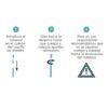 Instrucciones recambios cepillos de dientes reutilizables