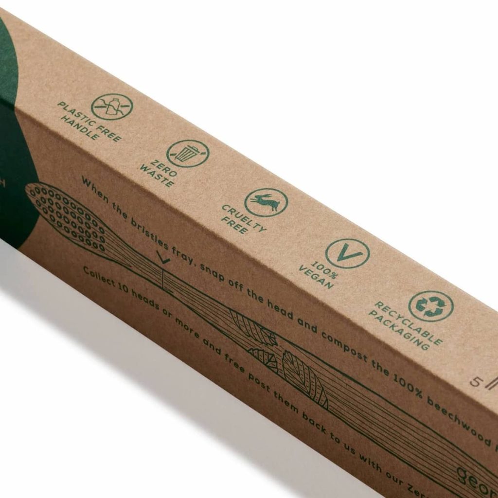 Cepillo Dental Medio Madera de Haya