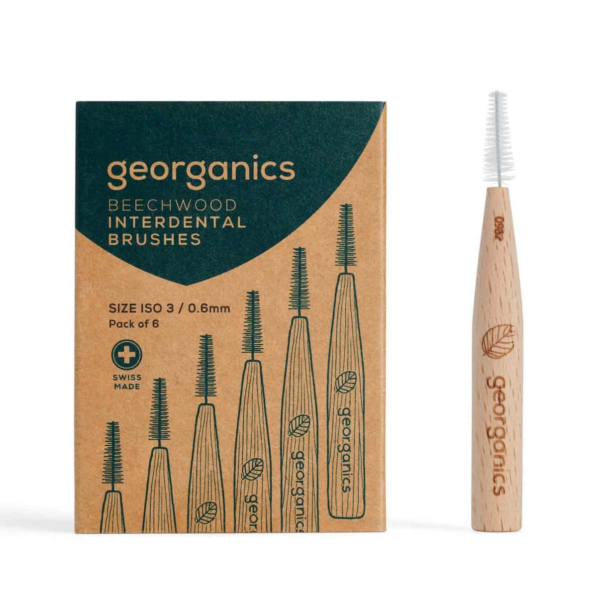 Cepillo Interdental Madera de Haya 3