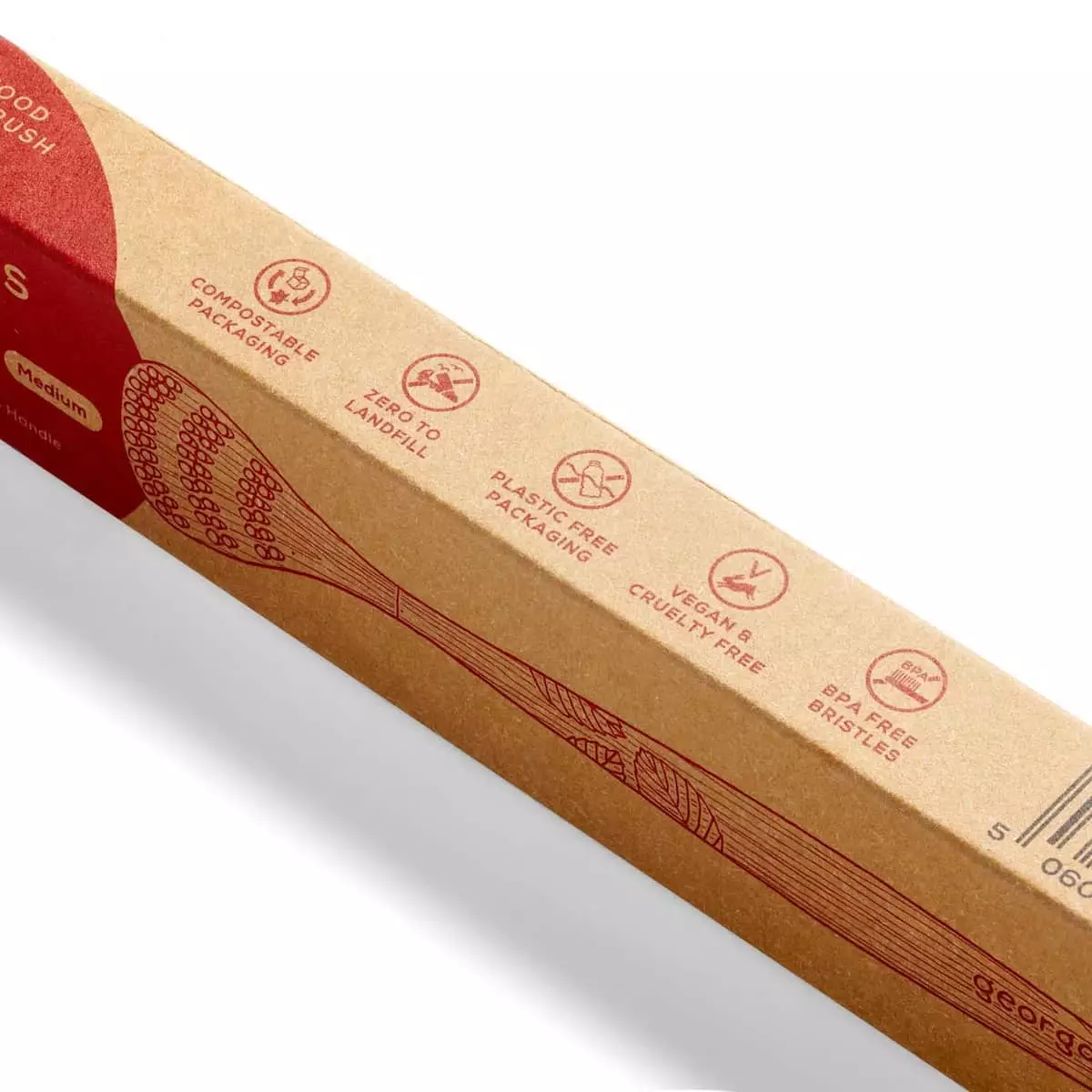 Cepillo Lingual Madera de Haya