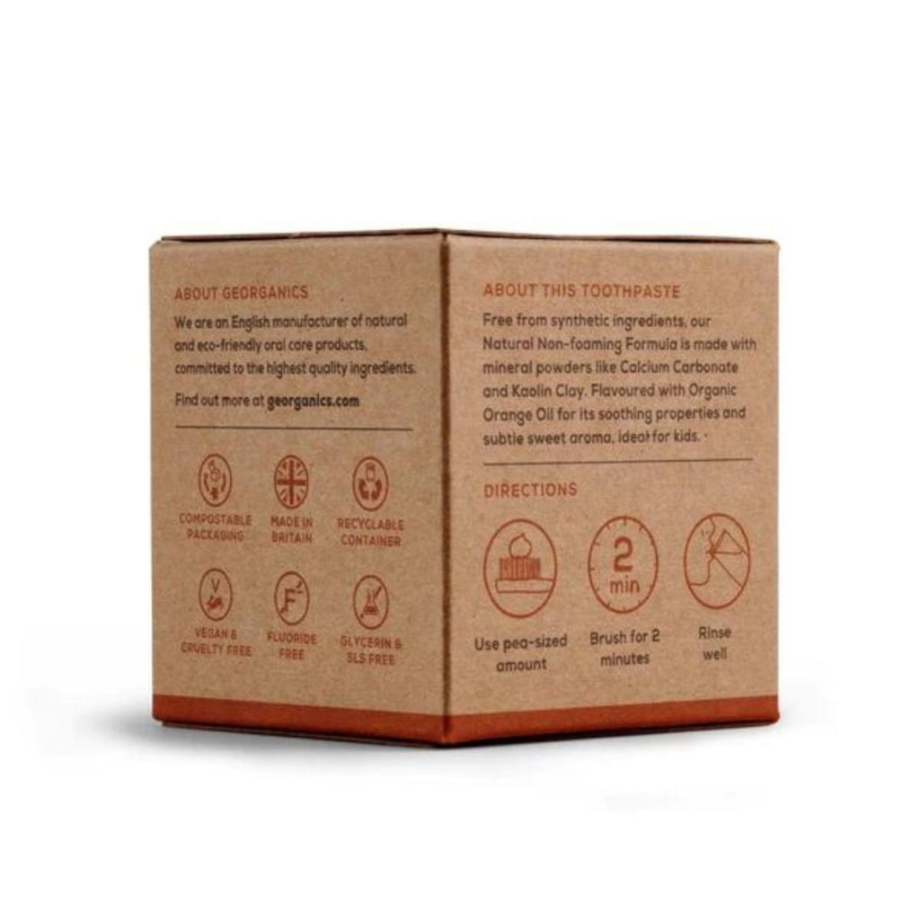 Pasta de dientes de naranja 60 ml