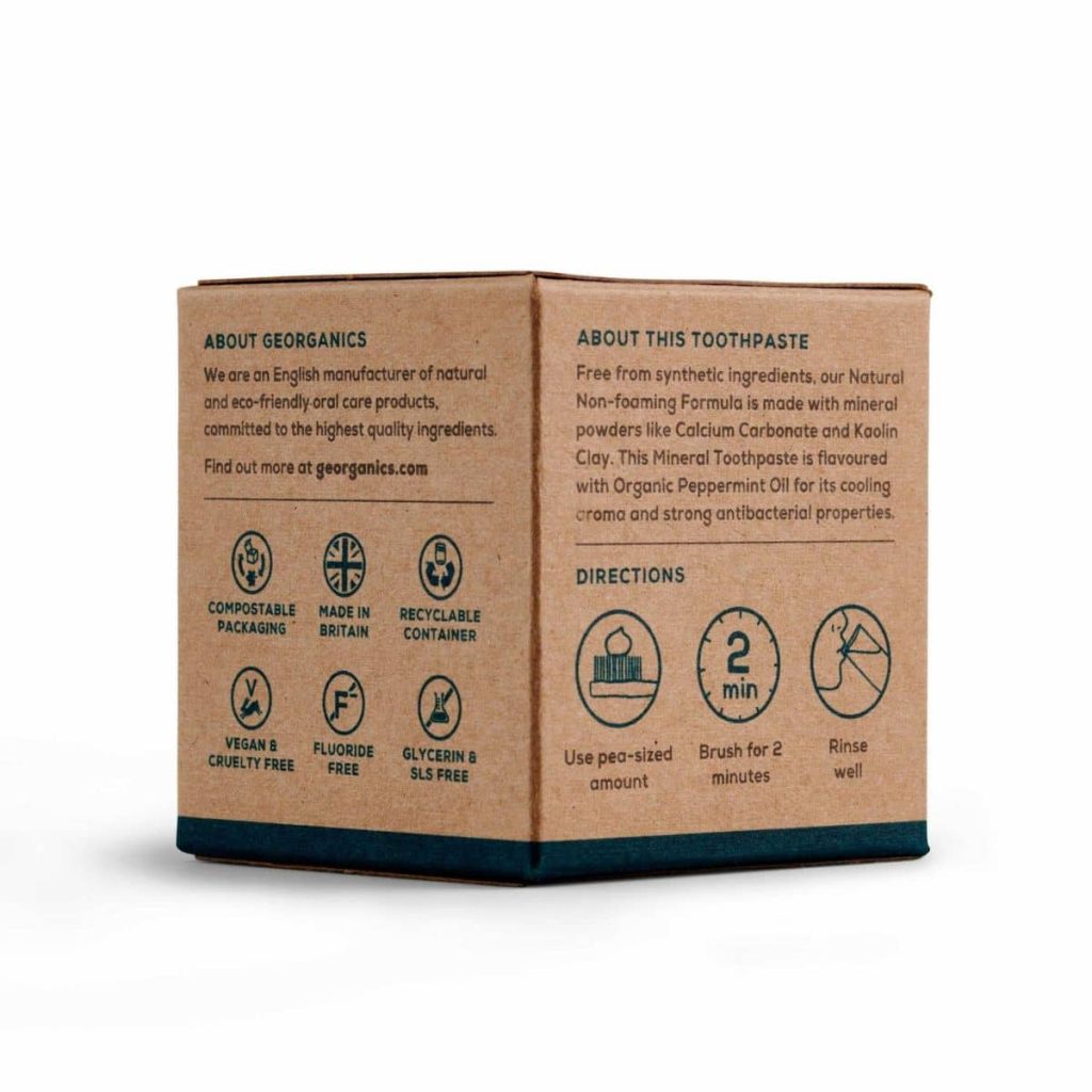 Pasta de dientes Coco - Menta 60ml - Cero Residuo