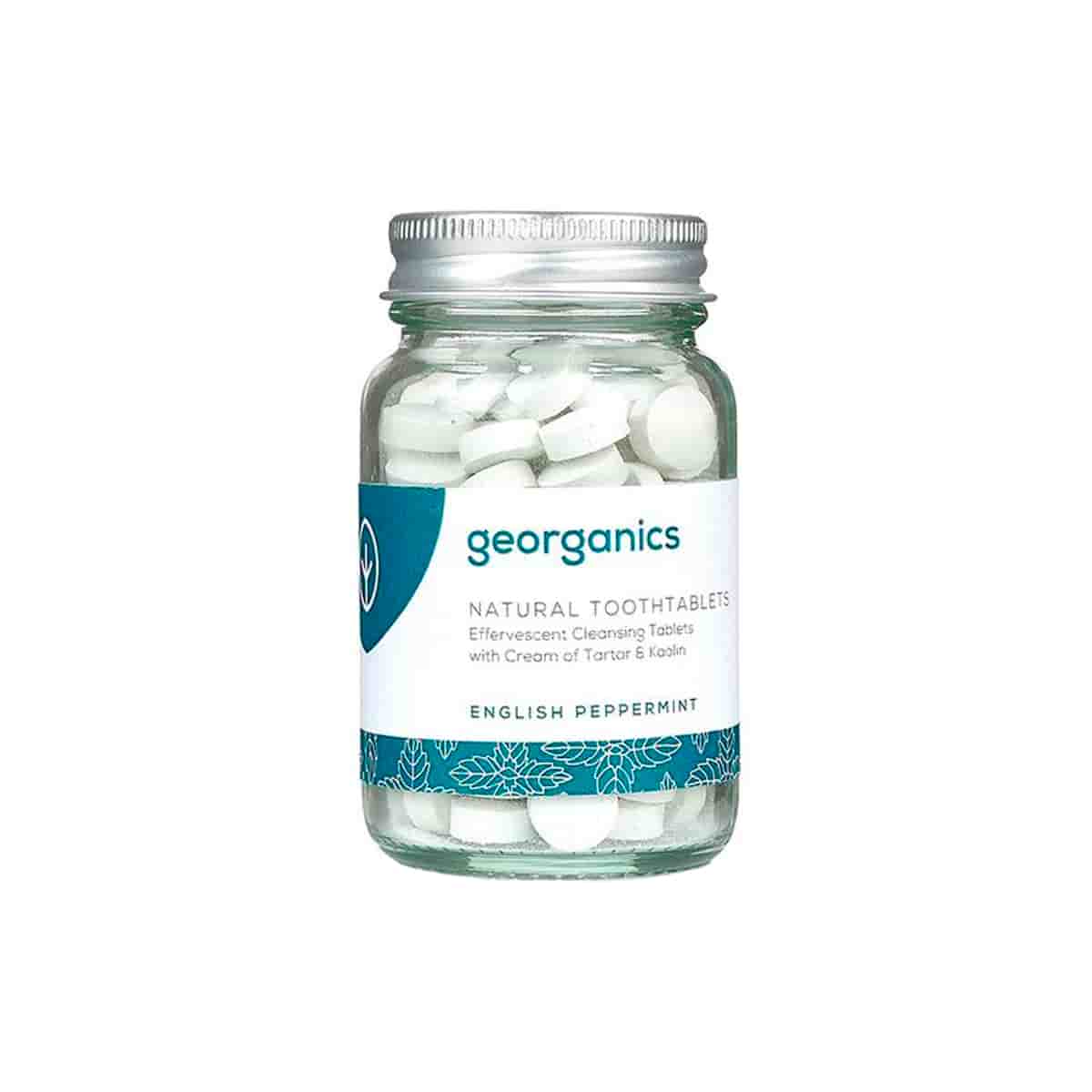 Dentífrico ecológico de menta en pastillas