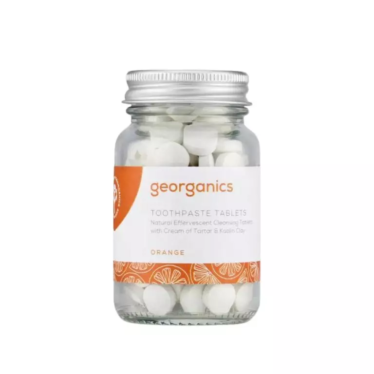 Dentífrico en pastillas naranja 120