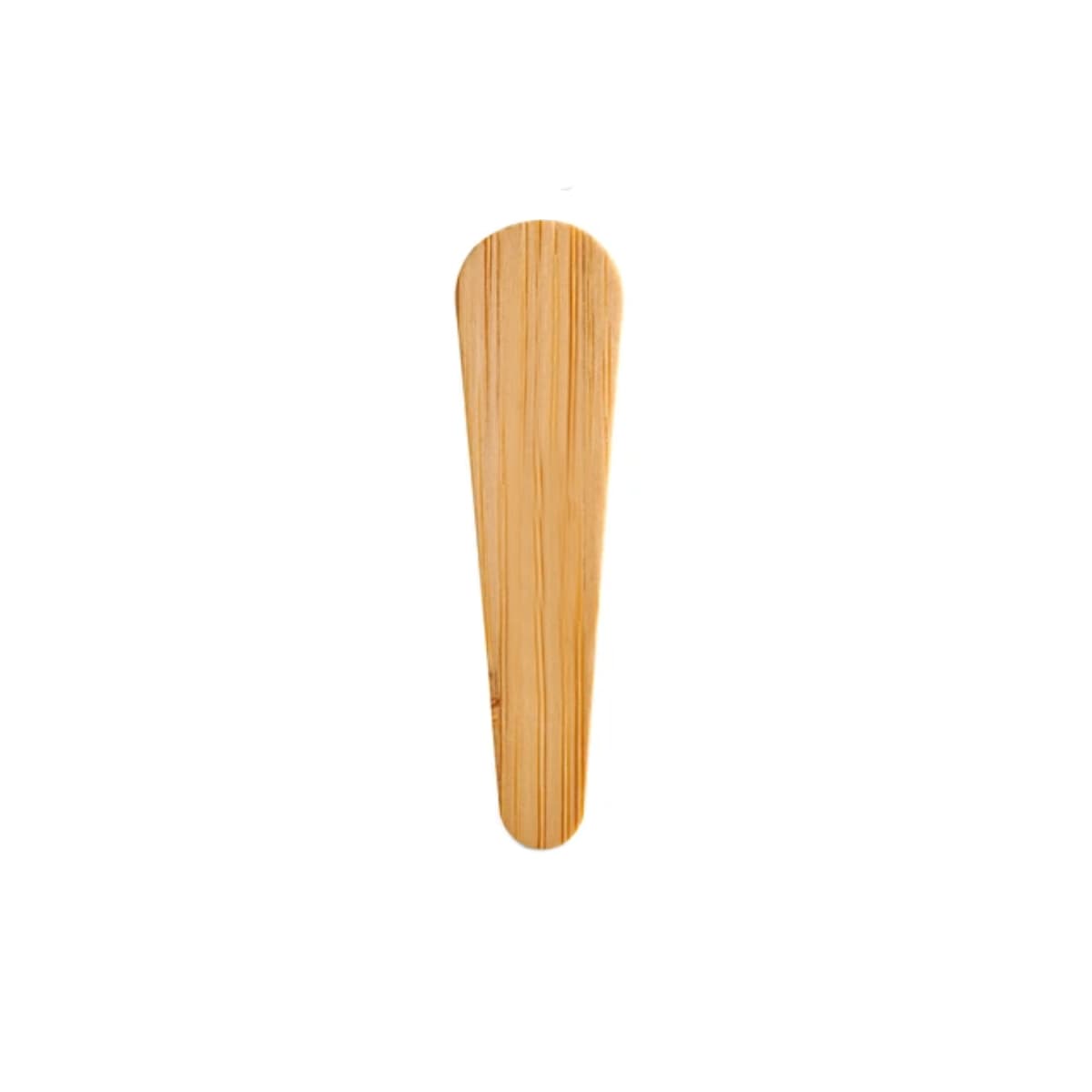 Espátula de bambú para pasta de dientes