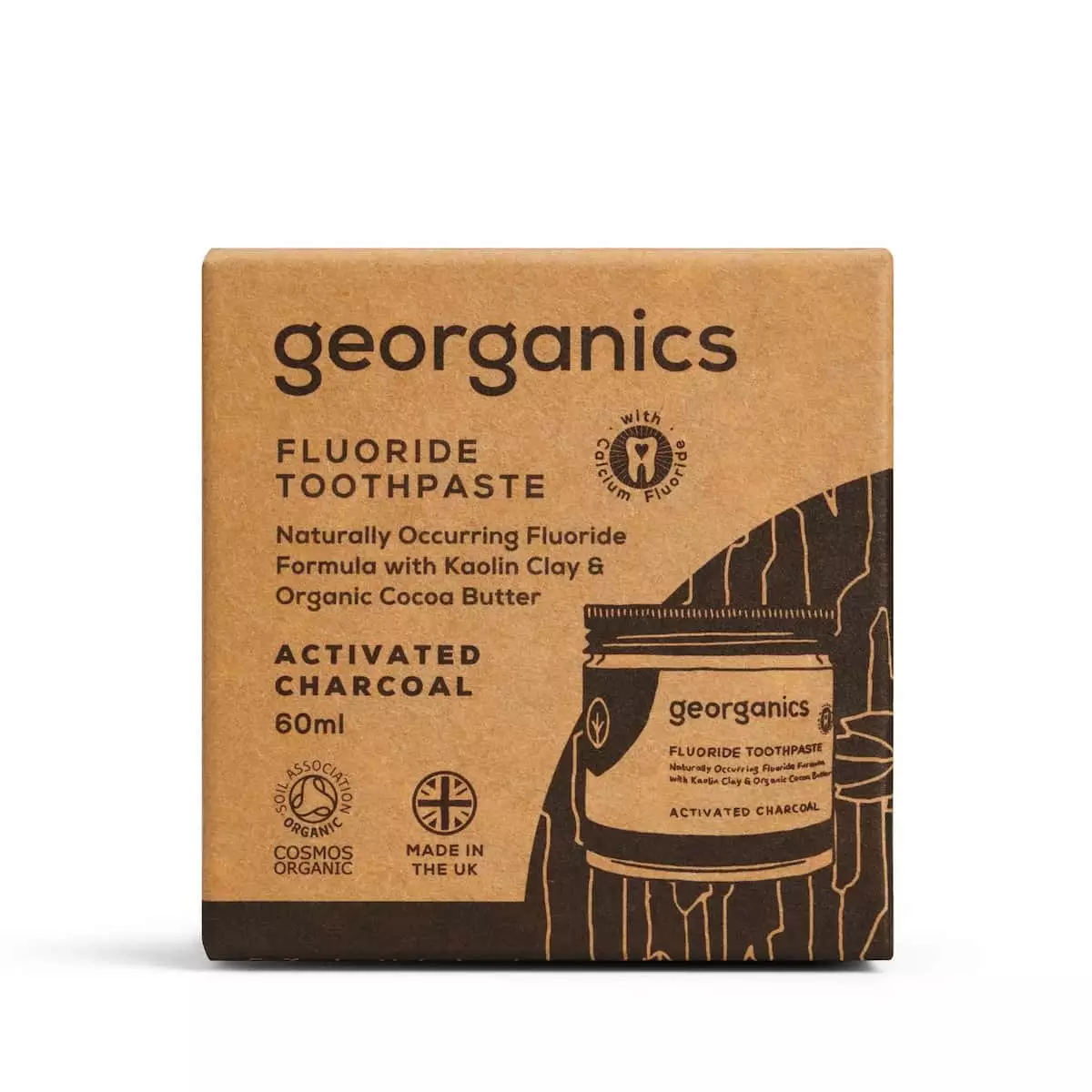 Dentifrico Fluor de Carbon Activado 60 ml Dentifrico Fluor de Carbon Activado 60 ml