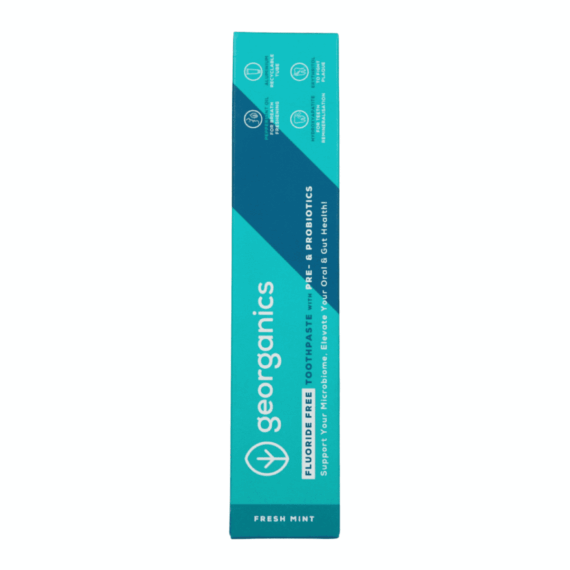 Dentífrico sin Flúor con Hidroxiapatita, Prebióticos y Probióticos - Sabor Menta