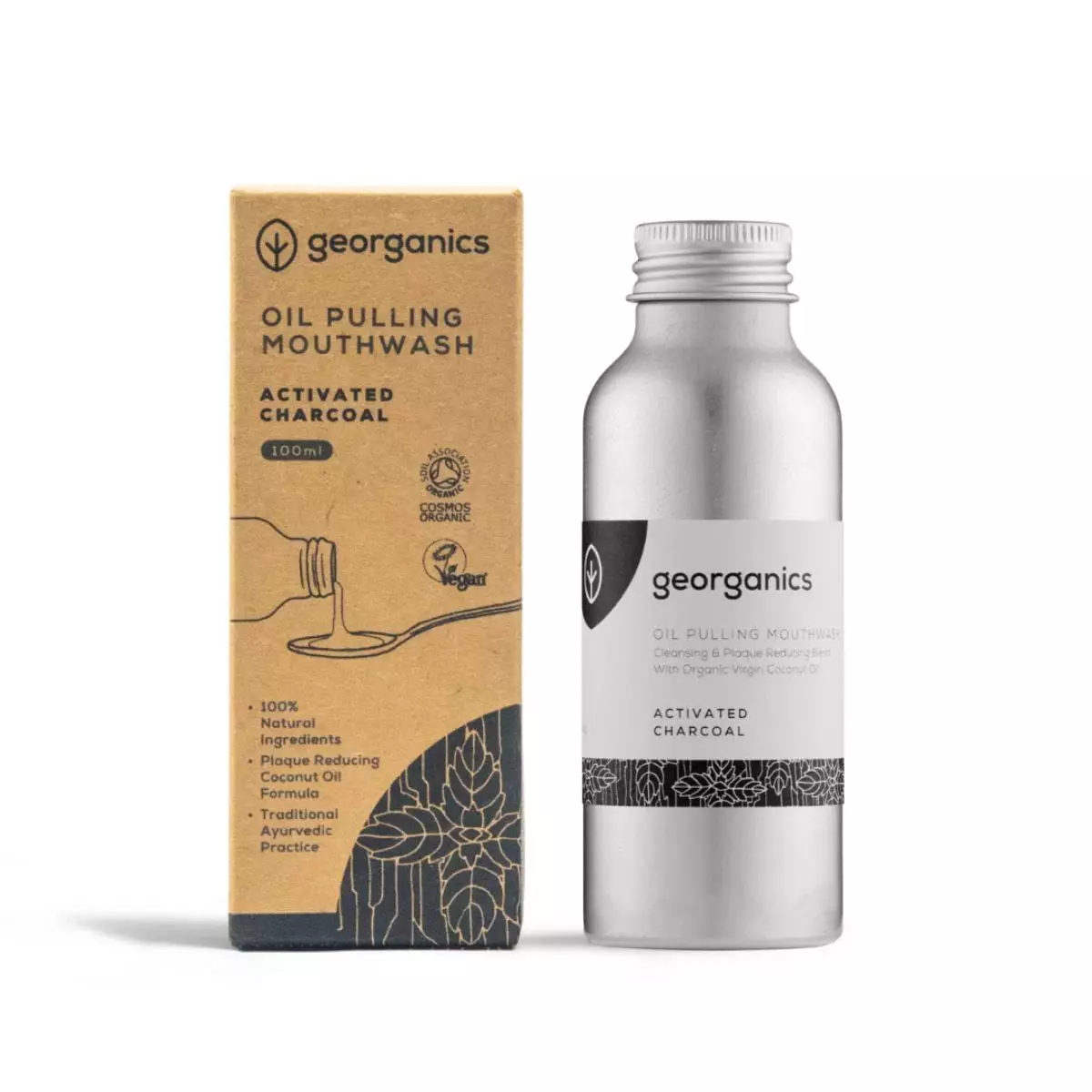 Oil Pulling Carbon Activado
