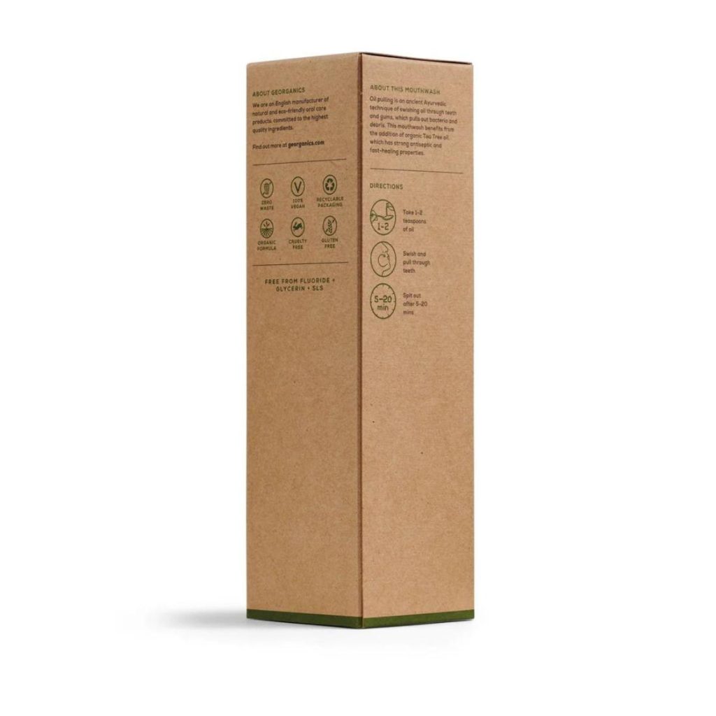 Oil pulling Árbol de té 275 ml trasera