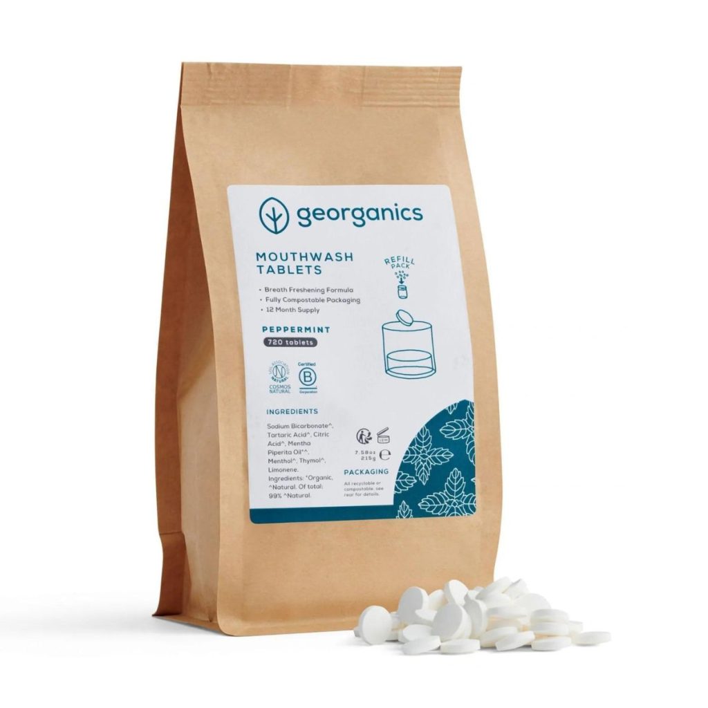 Enjuague bucal en pastillas refill