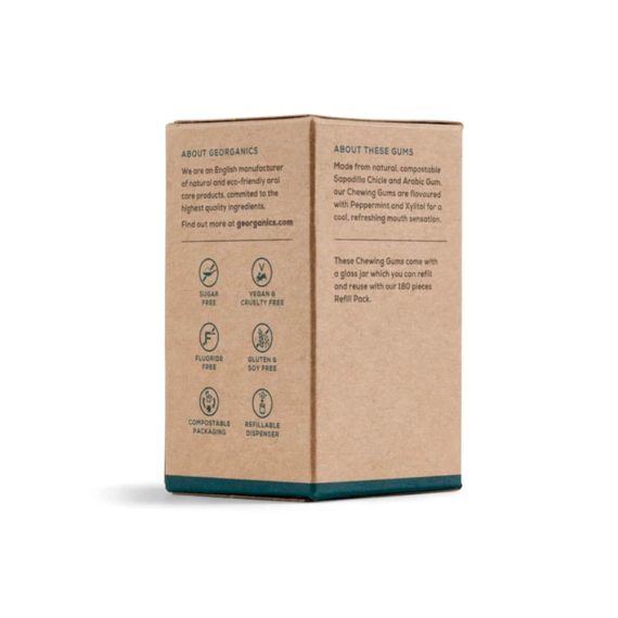 Chicle organico de menta