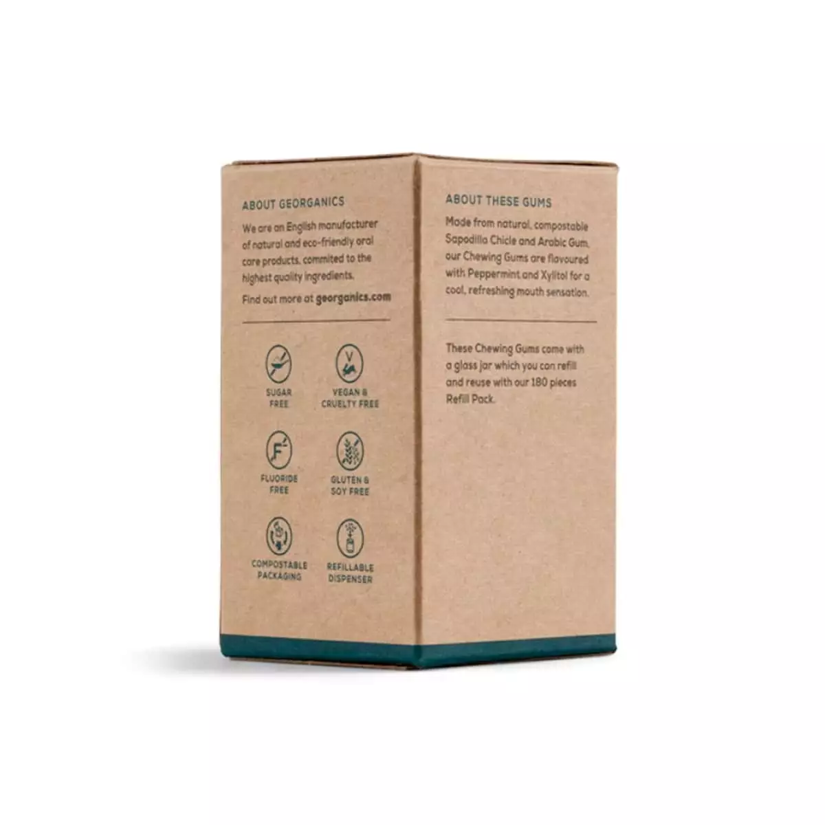 Chicle organico de menta