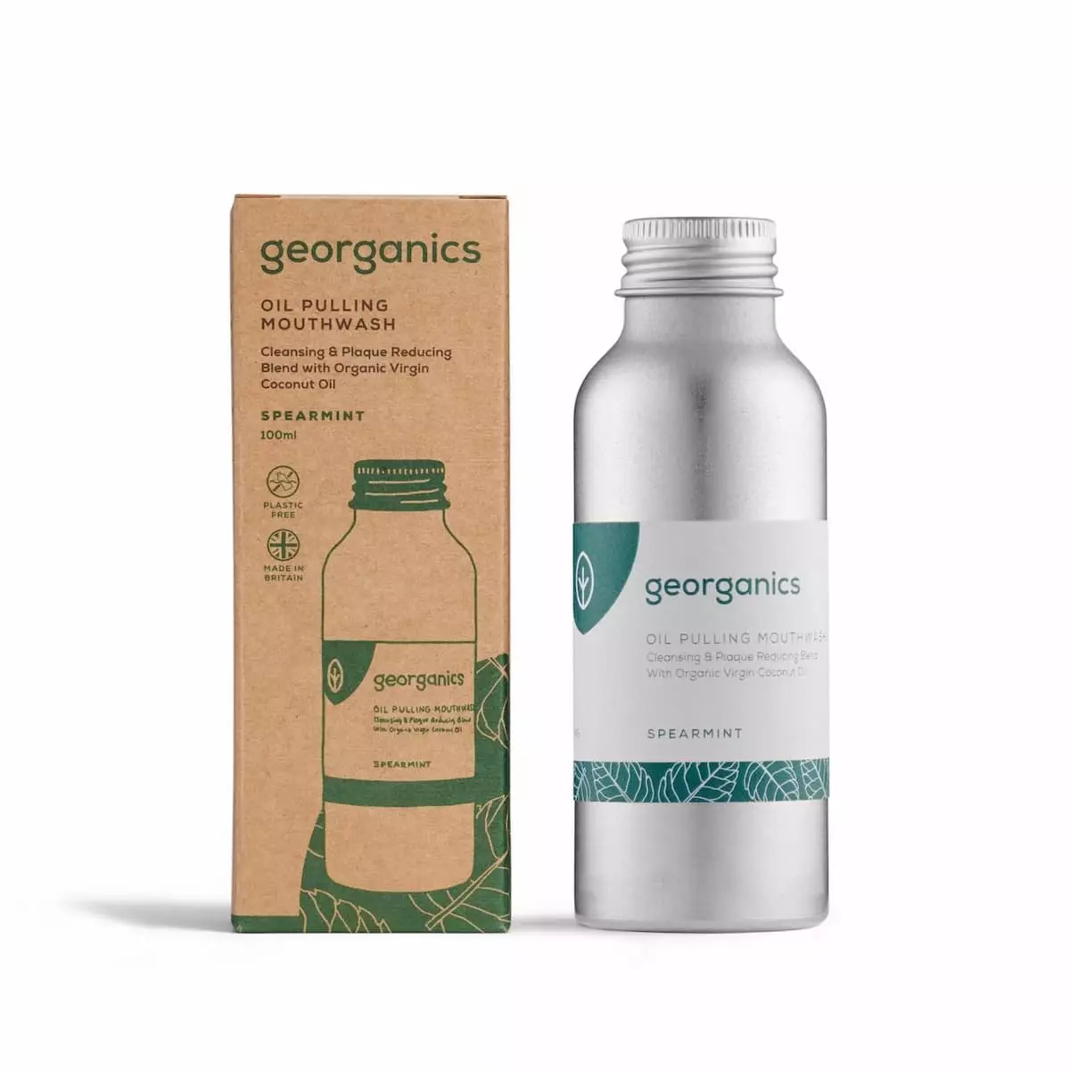 “Oil Pulling” de Aceite de Coco – Hierbabuena 100ml
