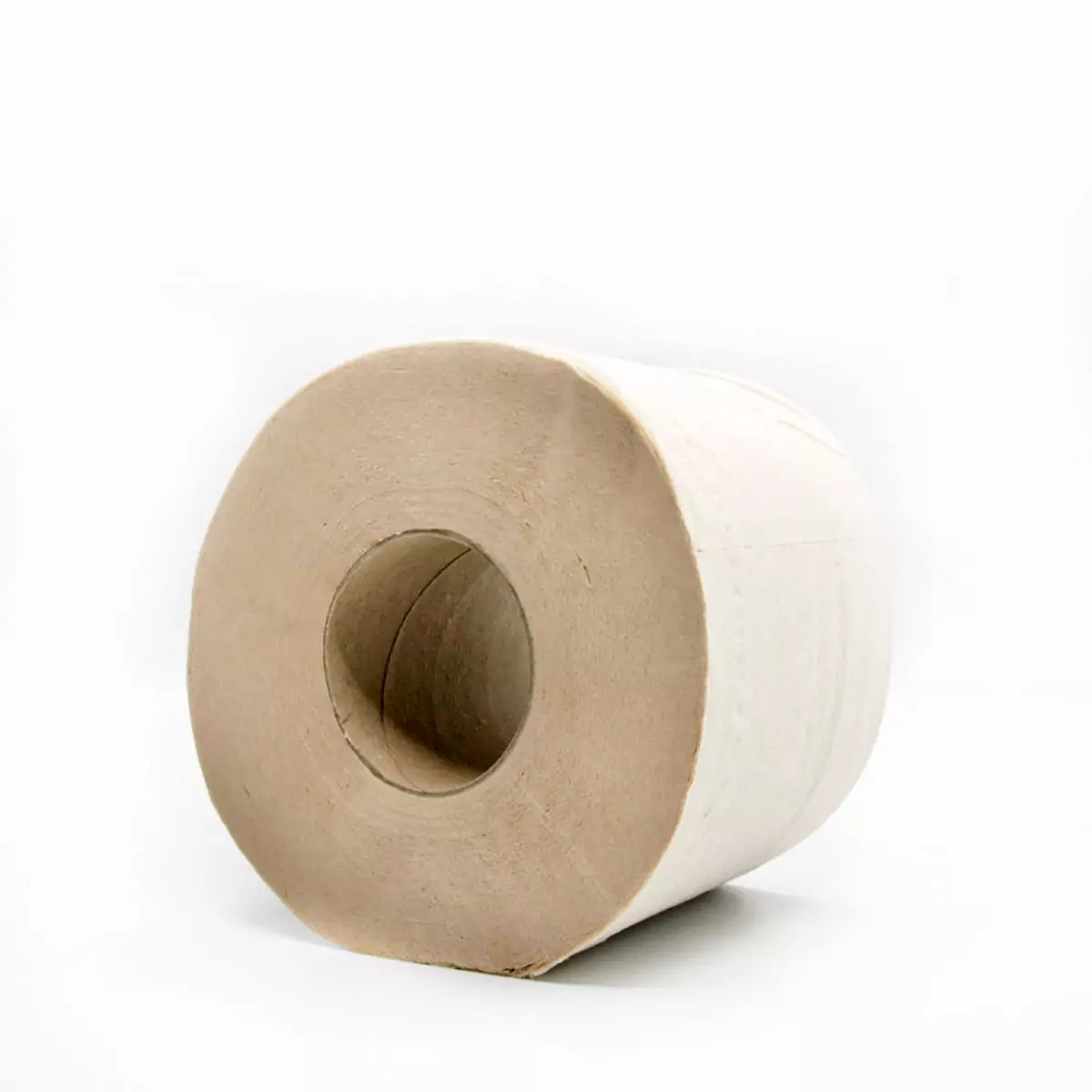 Rollo de papel higiénico 100% reciclado sin blanquear