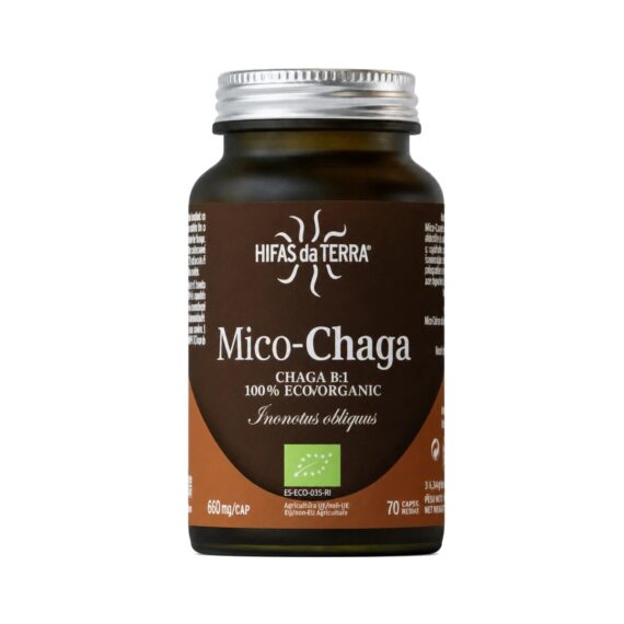 Mico Chaga con Vitamina C - 70 Cápsulas Veganas