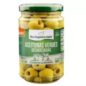 ACEITUNA VERDE deshuesada 280  gr BIO