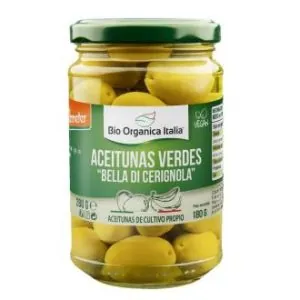 ACEITUNA VERDE gigante 280 gr BIO