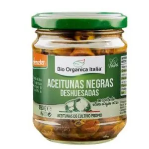 ACEITUNA NEGRA deshuesada 190 gr BIO