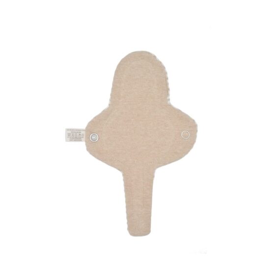 Compresa de tela de algodón orgánico para tanga