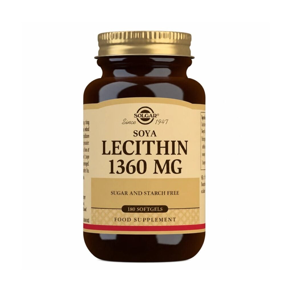 Lecitina de Soja 1360mg. 180perlas — Solgar