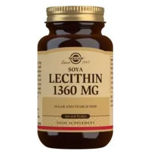 LECITINA DE SOJA 1360mg. 180perlas