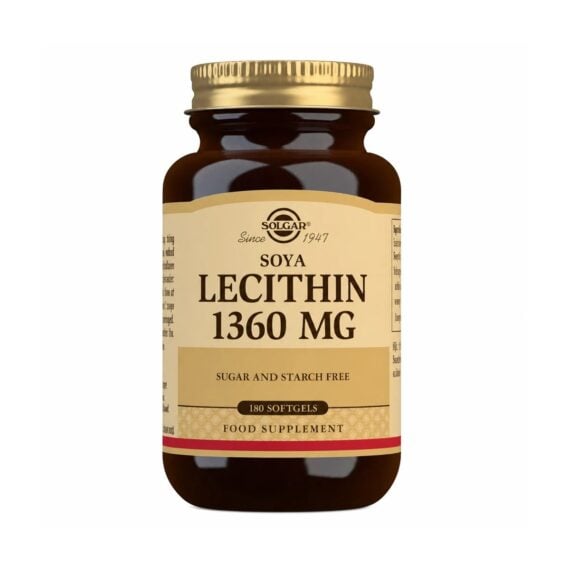Lecitina de Soja 1360mg. 180perlas