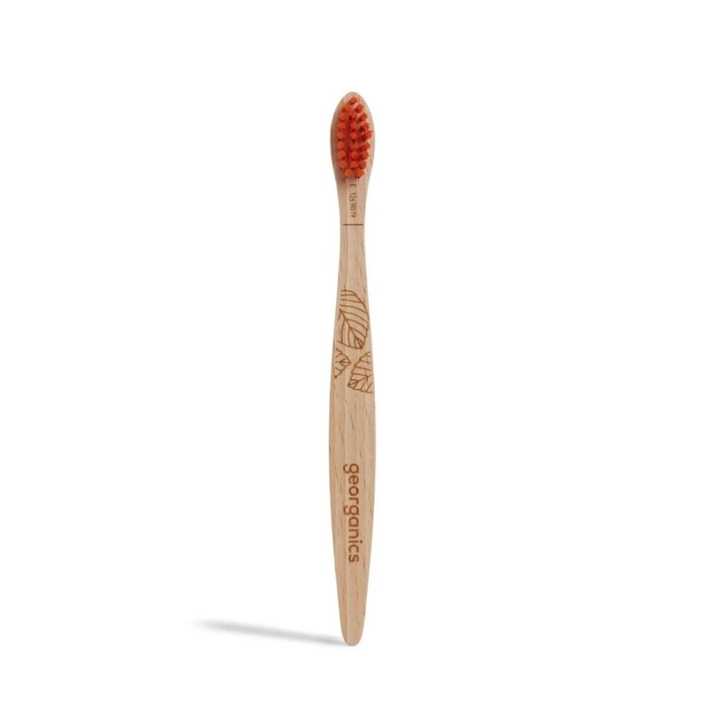 Cepillo de Dientes de Madera de Haya para Niños