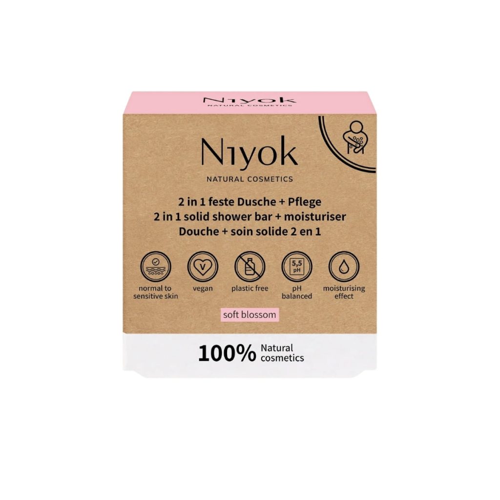 LIMPIADOR CORPORAL CON LOCION soft blossom 80 gr