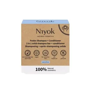 CHAMPU + ACONDICIONADOR SOLIDO sensible 80 gr