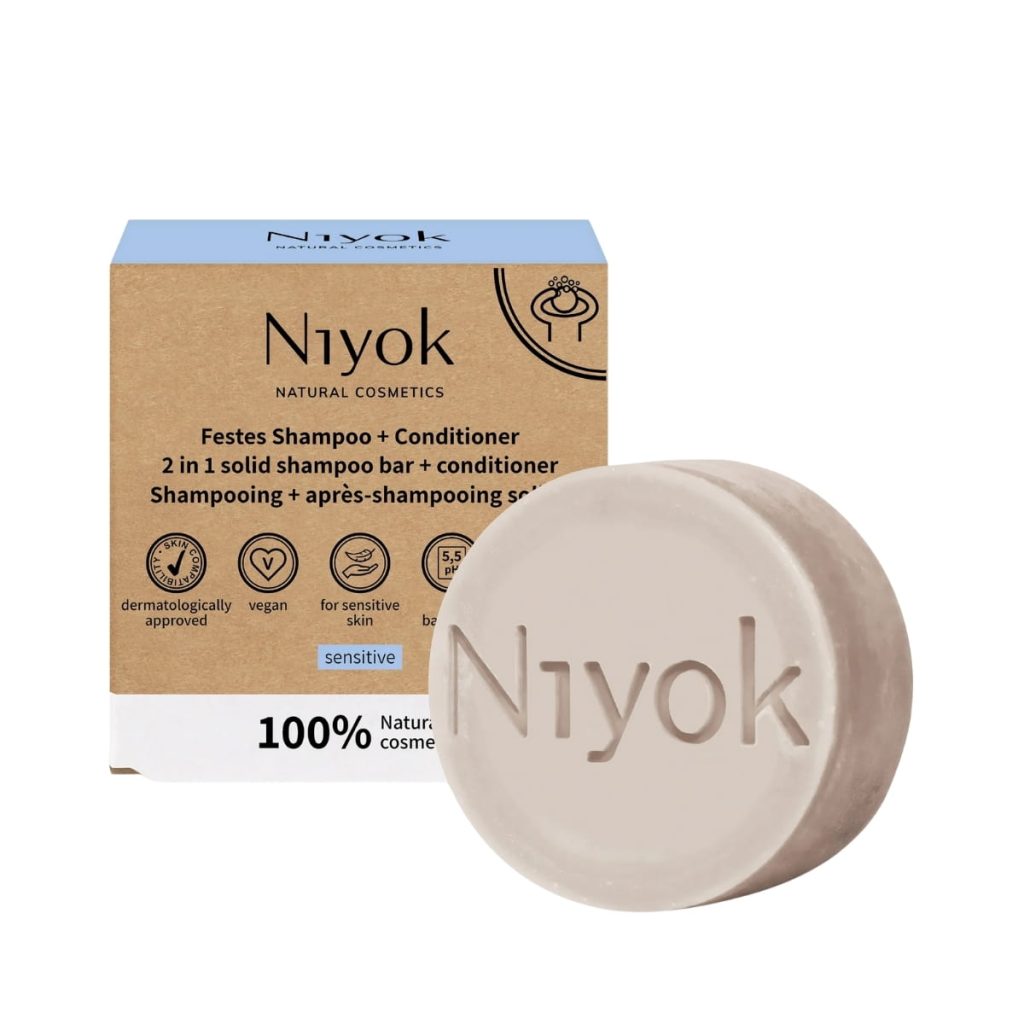 CHAMPU + ACONDICIONADOR SOLIDO sensible 80 gr