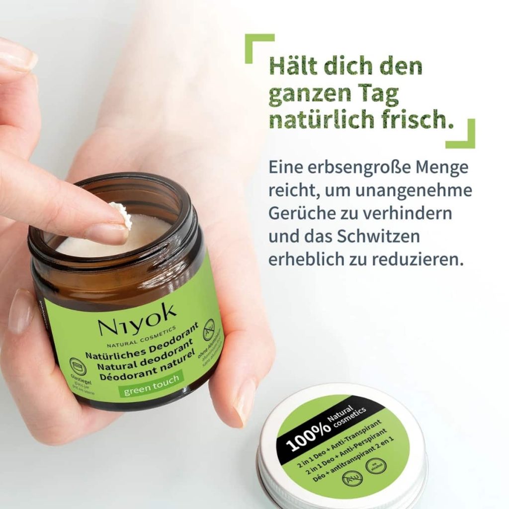 DESODORANTE + ANTITRASPIRANTE green touch 40 ml