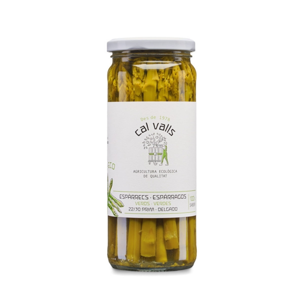 ESPARRAGOS VERDES 420 gr ECO