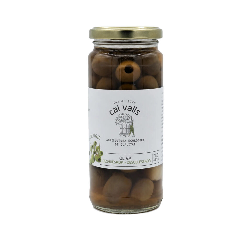 Olivas Verdes Deshuesadas 325 gr ECO — Cal Valls