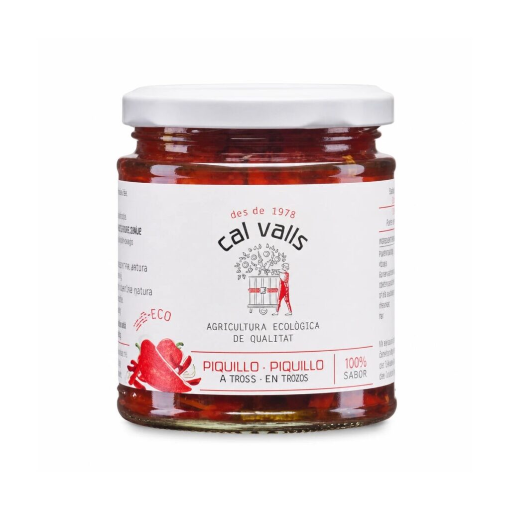 Pimientos del Piquillo en Trozos 225g — Cal Valls