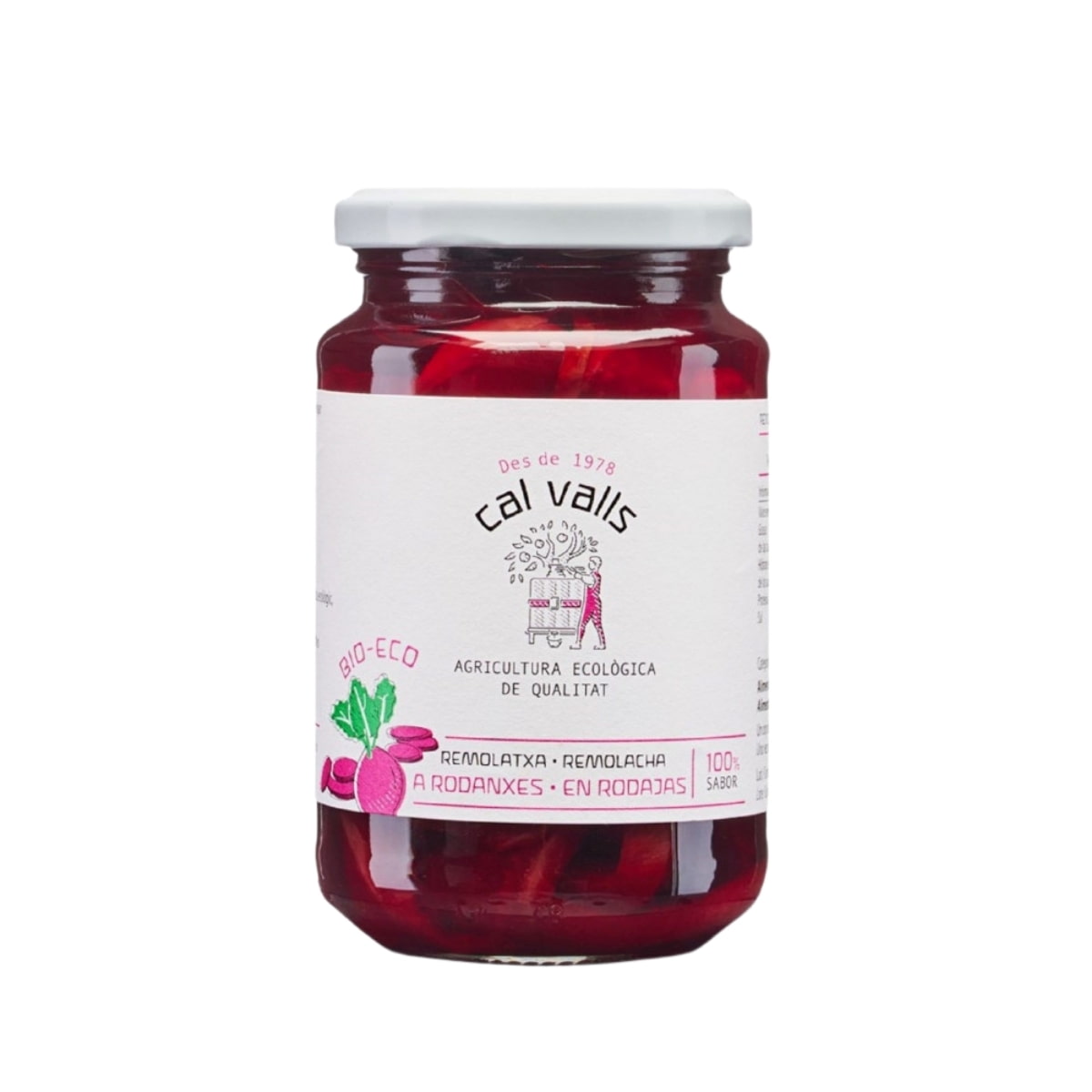 REMOLACHA rodajas con agua-sal 350 gr ECO