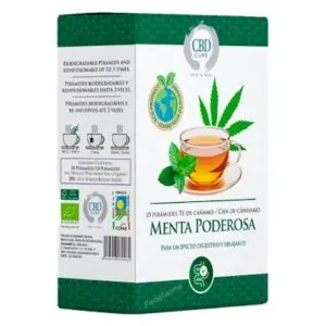 INFUSION CANNABIS menta poderosa 10ud ECO