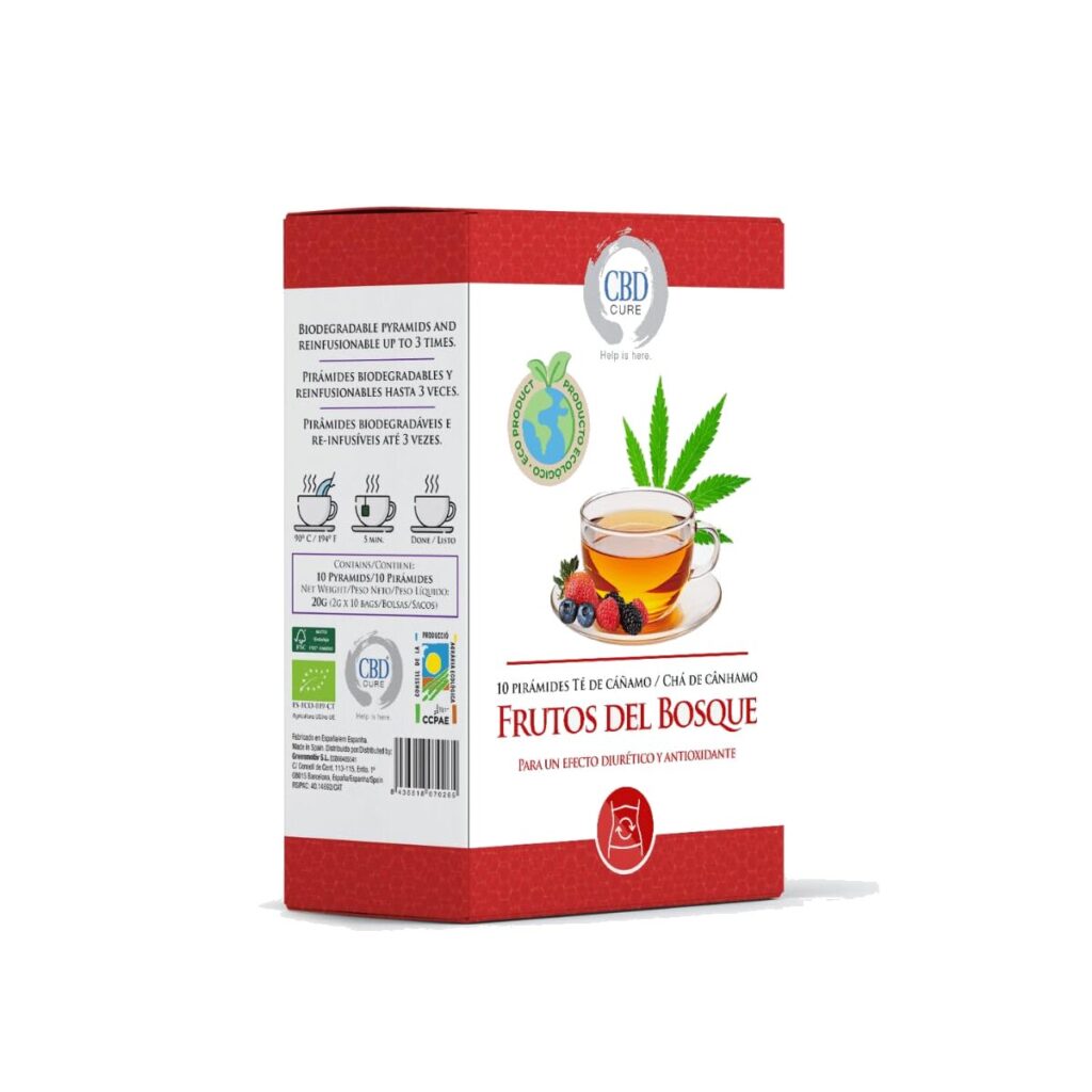 Infusión Cannabis Frutos del Bosque 10ud — Cbd Cure