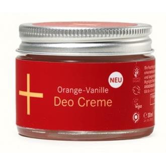 DESODORANTE EN CREMA naranja-vainilla. 24 horas. 30 ml