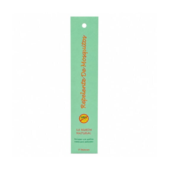 Incienso Antimosquitos Natural de Neem y Citronela 15 Varillas - BioAroma