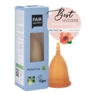 COPA MENSTRUAL LATEX 100 % natural Talla XL 20 ml.