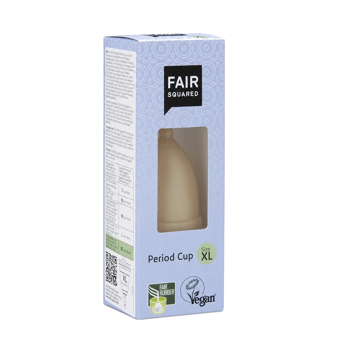 Copa Menstrual Látex Talla XL 20 ml