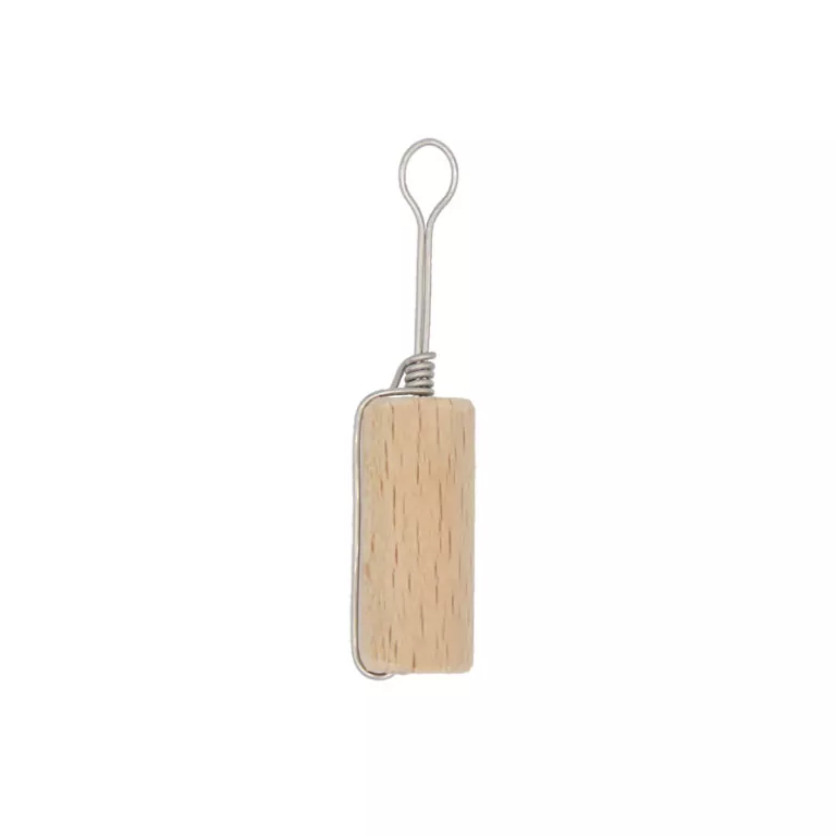 Oriculi de Madera y Acero Inoxidable