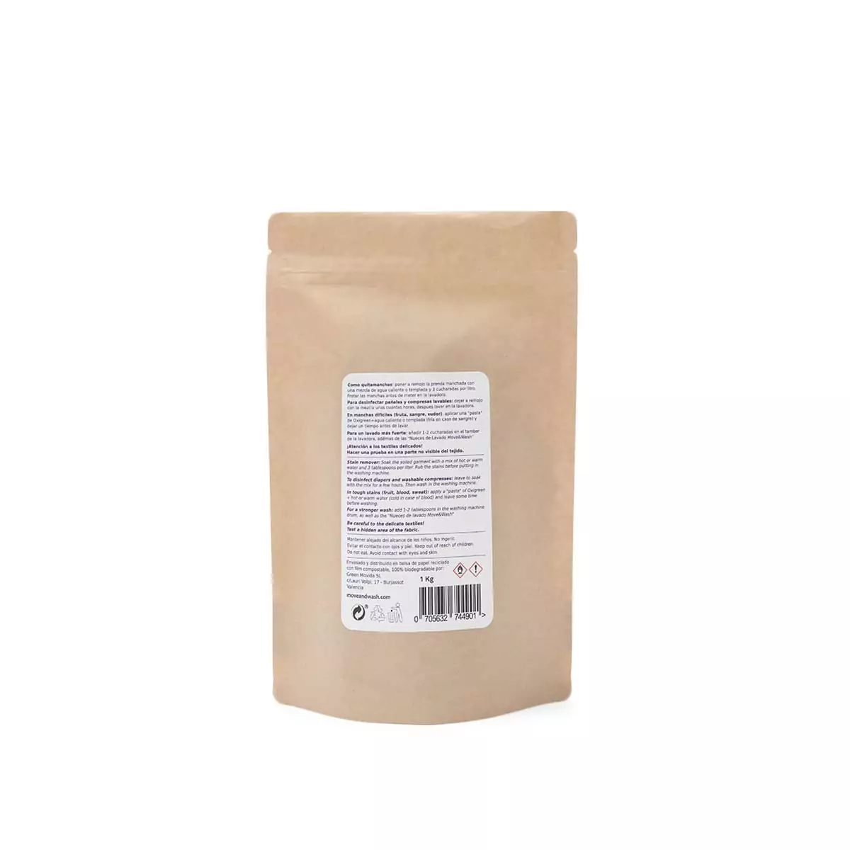 Oxigreen 1 Kg Limpiador y Blanqueante etiqueta